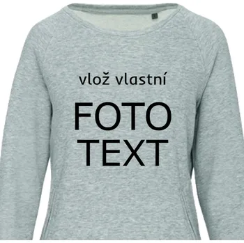 Dámské šaty Šaty | Mikinové šaty s vlastním potiskem