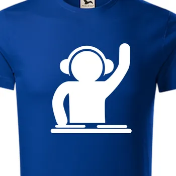 Pánské tričko Organická trička Hobby | Organické tričko DJ