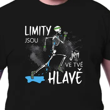 Pánské tričko Tričko Akce | Tričko Běh bez limitů