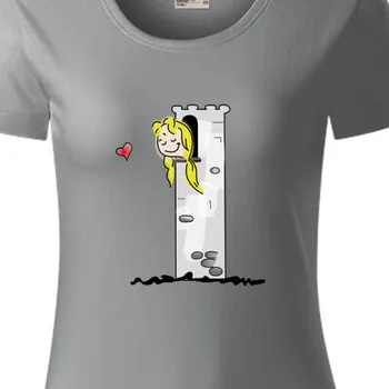 Dámské tričko Organická trička Pro páry | Bio tričko pro páry Princezna