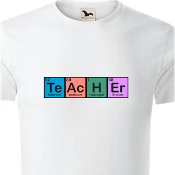 Pánské tričko Organická trička Učitelé | Organické tričko Učitel Chemik