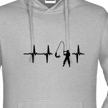 Pánská mikina Mikina Rybáři | Rybářská mikina Tep rybáře