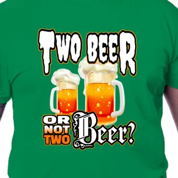 Tričko Alkohol | Pivní tričko Two Beer