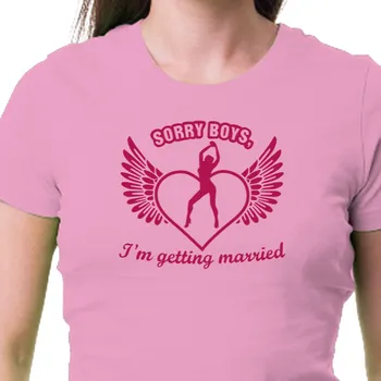 Dámské tričko Tričko Rozlučka se svobodou | Dámské tričko Sorry boys