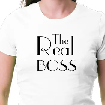 Tričko Pro páry | Tričko The Real Boss