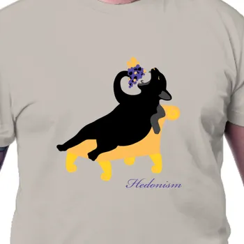 Pánské tričko Tričko Kočky | Pánské triko Kočka hedonistka