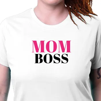 Dámské tričko Tričko Pro maminky | Tričko Mom Boss