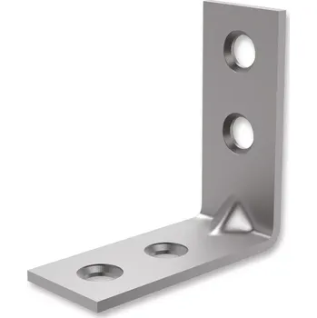 Nábytkové kování Ráj dřeva Jacer Úhelník 90° Typ4 Prolis 16x35x35x1,5 nábytkový Příslušenství - Spojovací materiál