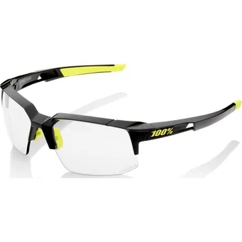 cyklistické brýle Brýle 100% SPEEDCOUPE - Gloss Black - Photochromic Lens
