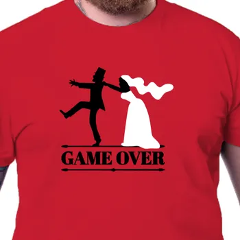 Pánské tričko Tričko Rozlučka se svobodou | Pánské tričko Game over