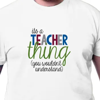 Pánské tričko Tričko Učitelé | Učitelské tričko Teacher thing