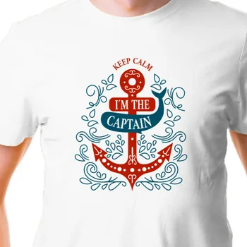 Pánské tričko Tričko Vodáci | Pánské tričko I'm the Captain