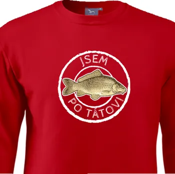 Chlapecká mikina Mikina Rybáři | Dětská mikina Jsem po tátovi