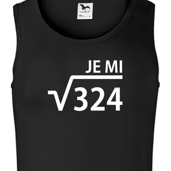 Pánské tílko Tílko K narozeninám | Tílko 18. narozeniny 324