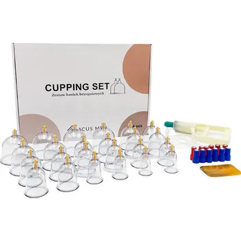 Baňkování Sada baněk 24ks s pumpičkou AM