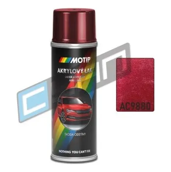 Barva ve spreji ŠKODA sprej AC9880 červená solitaire metalíza 200 ml