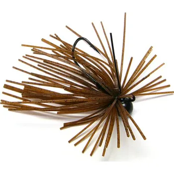 Rybářský háček Nástraha Keitech Jig Tungsten Mono Spin 2,7gr Dark Green Pumpkin