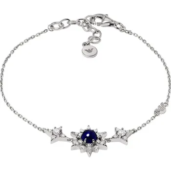 Náramek Emporio Armani Blyštivý stříbrný náramek s kubickými zirkony EG3601040 + 2 měsíce na vrácení zboží