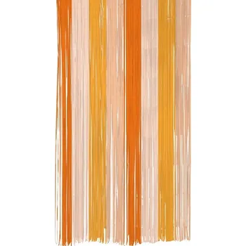 Party dekorace Folat Dekorační závěs broskvový 2x1m