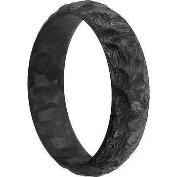 Prsten SWEPOL Pánský karbonový prsten, šíře 6 mm - velikost 62 - CR4FM-6-62