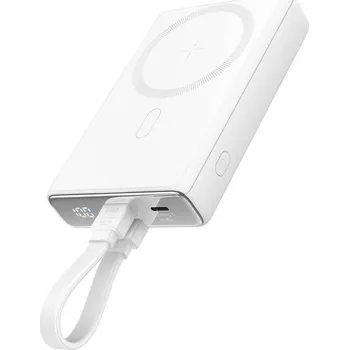 Powerbanka Magnetická powerbanka Joyroom s kolébkou JR-PBM01, 20W, 10000mA (bílá)