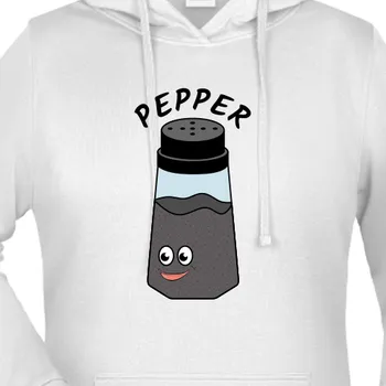 Dámská mikina Mikina Pro páry | Mikina pro BFF Pepř