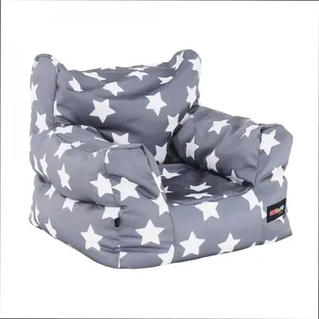 Sedací pytel Sedací vak LURKO 100l - šedá/bílá vzor - SLEVA 3% s kodem radost25