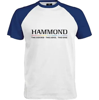 Pánské tričko Tričko Hammond | Text Druh: Pánské, Barva: Royal | Bílá, Velikost: L