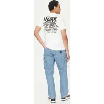 Pánské oblečení Vans T-Shirt Sneaky VN000M3Y Bílá Regular Fit XL