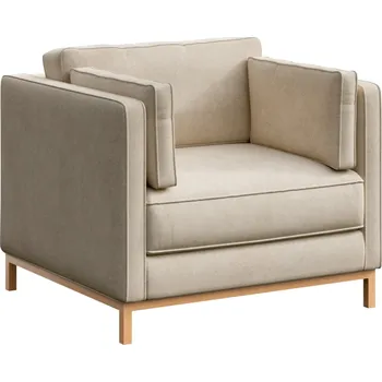 Křeslo Béžové čalouněné křeslo Ame Yens Celerio