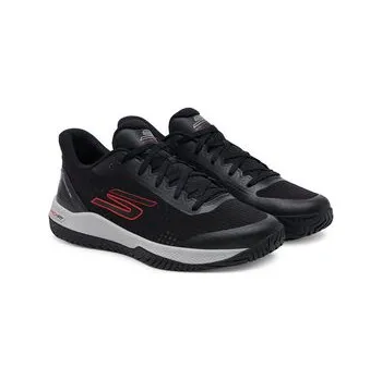 Pánská obuv Boty na tenis Skechers Viper Court Pro 246069/BKRD Černá 44