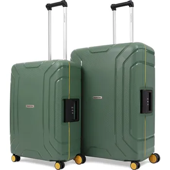CARRY ON Sada kufrů Steward Green 2-set M+L