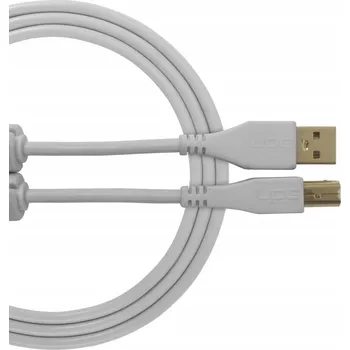 Datový kabel UDG Ultimate Audio Kabel USB 2.0 A-B Bílý Rovný 1m - USB Kabel A-B