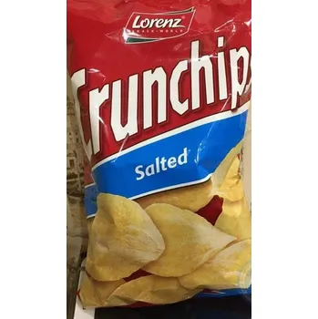 Chips Crunchips 75g bramborové lupínky solené (rakouské slané pečivo Lorenz)