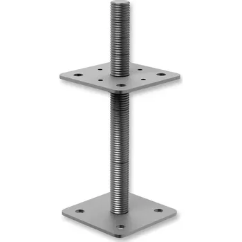 Stavební materiál Ráj dřeva Jacer Patka pilíře 110x110x250x4,0 M24 volná matka Příslušenství - Spojovací materiál