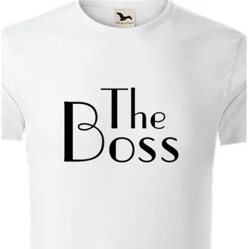 Organická trička Pro páry | Bio tričko The Boss