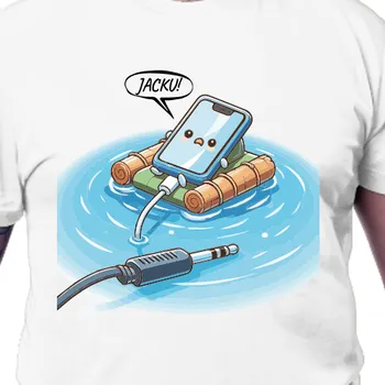 Pánské tričko Tričko Akce | Triko s mobilem Titanic