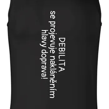 Pánské tílko Tílko Vtipná | Vtipné tílko Debilita