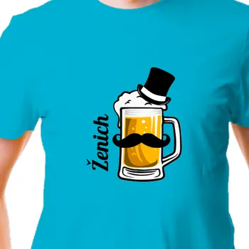 Pánské tričko Rozlučka se svobodou | Rozlučkové tričko Ženich