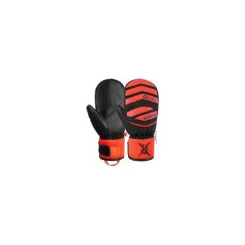 Reusch Worldcup Warrior Prime R-TEX XT Mitt JR black/fluo red palčáky černá/oranžová 6,5