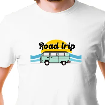 Pánské tričko Tričko Cestování | Cestovatelské tričko Road trip