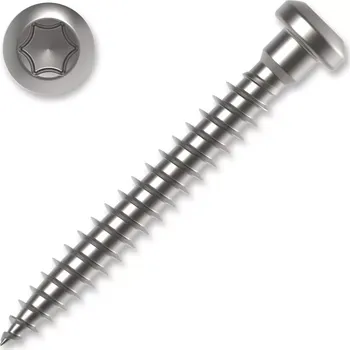 Vrut Ráj dřeva Jacer Vrut pro tes.kov. 4,8x35 PHH TX20 ZB závit celý Příslušenství - Spojovací materiál