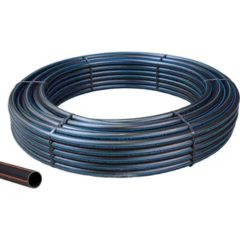 Vodovodní potrubí LUNA Plast PE-HD PE100 RC Trubka hladká 50 x 4,6 PN16- KANALIZAČNÍ RCPE1005046100K