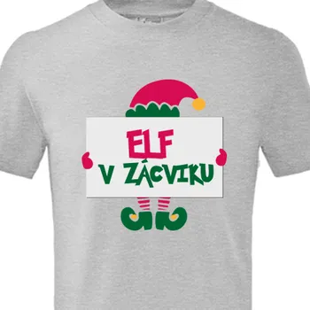 Chlapecké tričko Tričko Vánoce | Dětské tričko Elf v zácviku