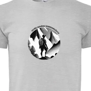 Tričko Cestování | Pánské tričko Vstříc dobrodružství