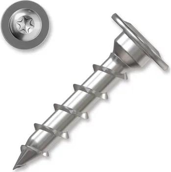 Vrut Ráj dřeva Jacer Vrut pro tesařské kování 8,0x50 THH TX40 ZB Příslušenství - Spojovací materiál