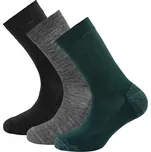 Střední merino ponožky (3 páry) DEVOLD Daily Merino Medium Sock 3Pk, Woods Mix - 36-40