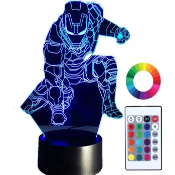 Lampička Plexido vícebarevná Noční lampa