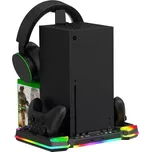 iPega XBX025S Multifunkční Nabíjecí RGB Stojan s Chlazením pro Xbox