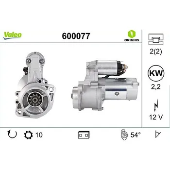 Autoelektrika Startér VALEO 600077
